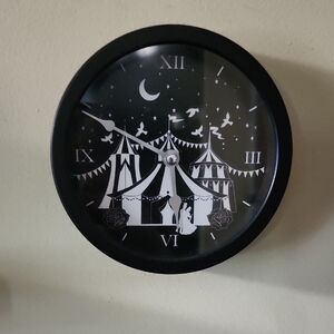 The Night Circus Theme Wall Clock